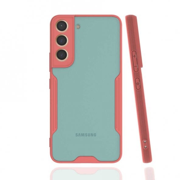 Samsung Galaxy S22 Kılıf Parfe Kapak - Pembe