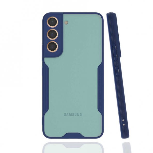 Samsung Galaxy S22 Kılıf Parfe Kapak - Lacivert