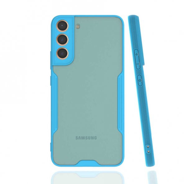 Samsung Galaxy S22 Plus Kılıf Parfe Kapak - Mavi