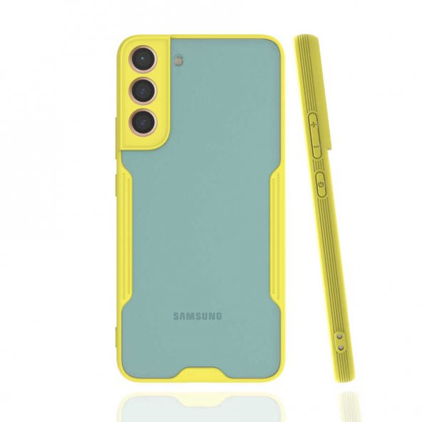 Samsung Galaxy S22 Plus Kılıf Parfe Kapak - Sarı