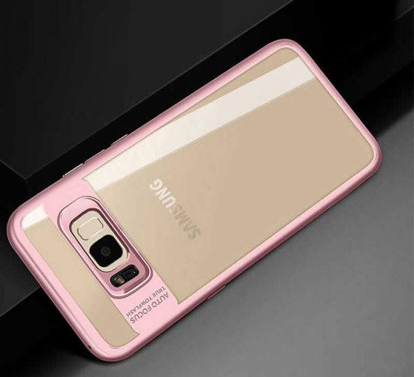 Samsung Galaxy S8 Kılıf Buttom Kapak - Pembe