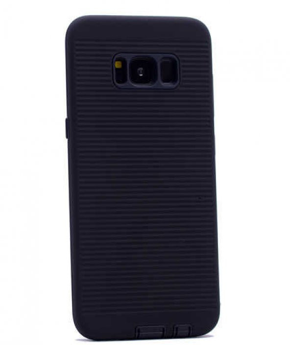 Samsung Galaxy S8 Kılıf Youyou Silikon Kapak - Siyah