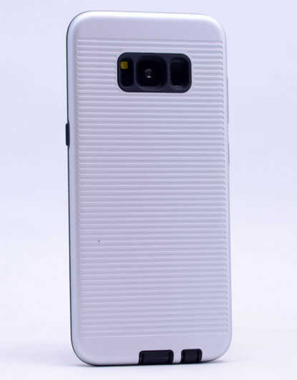 Samsung Galaxy S8 Kılıf Youyou Silikon Kapak - Gri