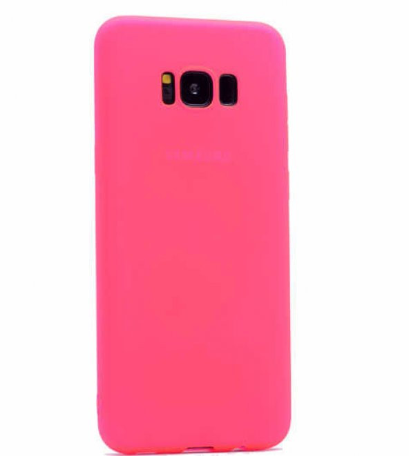 Samsung Galaxy S8 Plus Kılıf Premier Silikon Kapak - Pembe