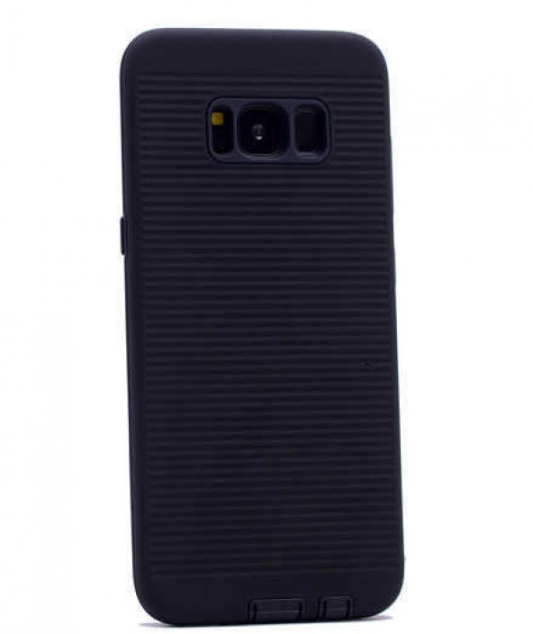 Samsung Galaxy S8 Plus Kılıf Youyou Silikon Kapak - Siyah