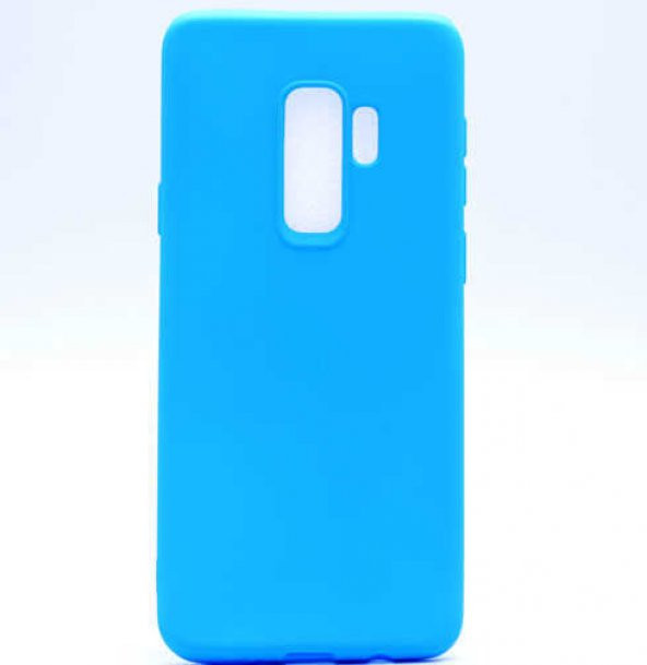 Samsung Galaxy S9 Plus Kılıf Premier Silikon Kapak - Mavi