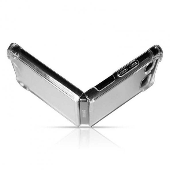 Samsung Galaxy Z Flip 4 Kılıf Nitro Anti Shock Silikon - Renksiz