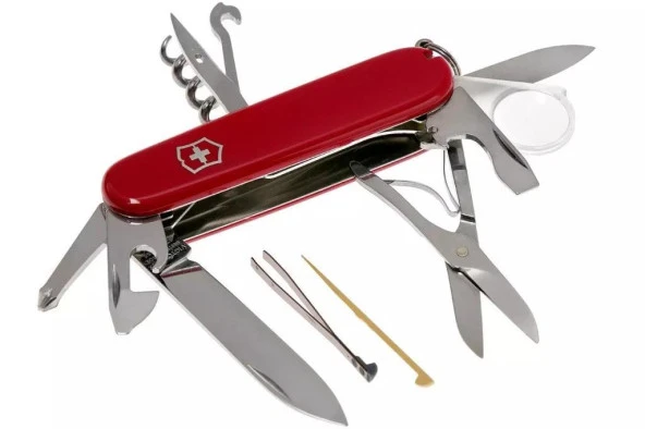 Victorinox Explorer 1.6703 Kırmızı İsviçre Çakısı 91mm 16F - 3