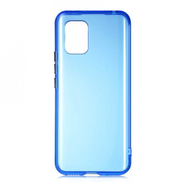 Xiaomi Mi 10 Lite Kılıf Bistro Kapak - Mavi