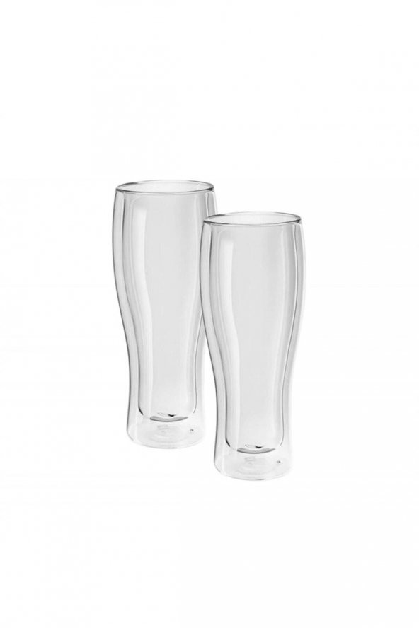 Zwilling 395002140 Çift Camlı 2li Bira Bardağı