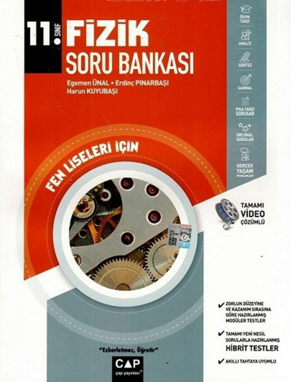 Çap 11. Sınıf Fen Lisesi Fizik Soru Bankası