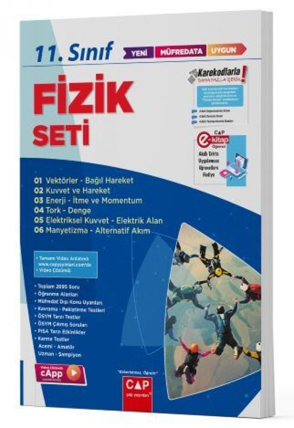 Çap 11. Sınıf Anadolu Lisesi Fizik Seti