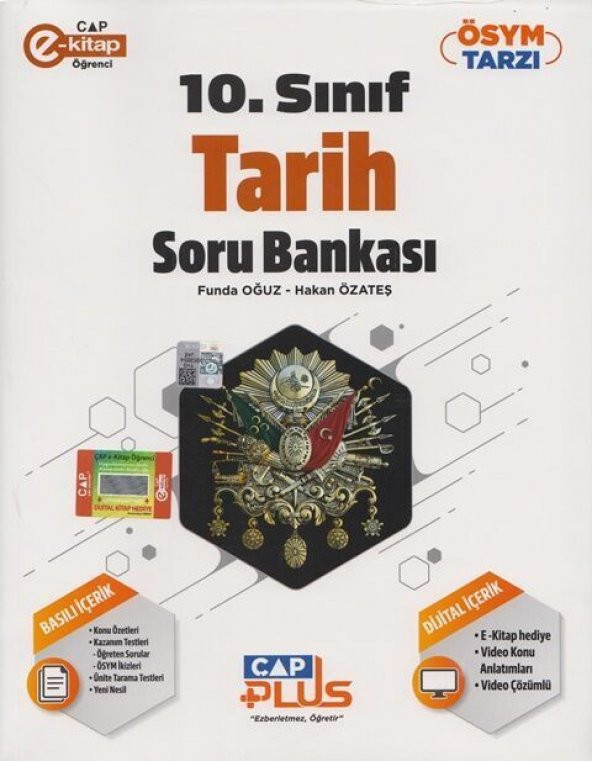 Çap Yayınları 10. Sınıf Tarih Soru Bankası