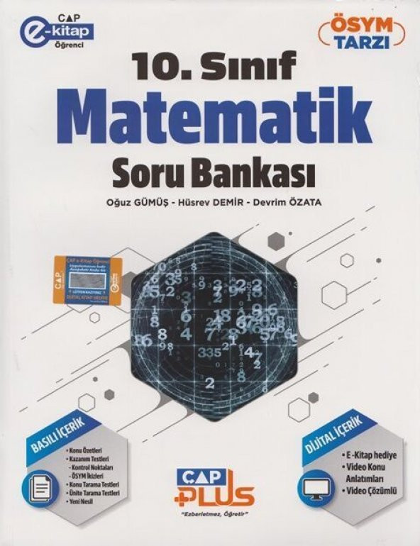 Çap Yayınları 10. Sınıf Matematik Soru Bankası