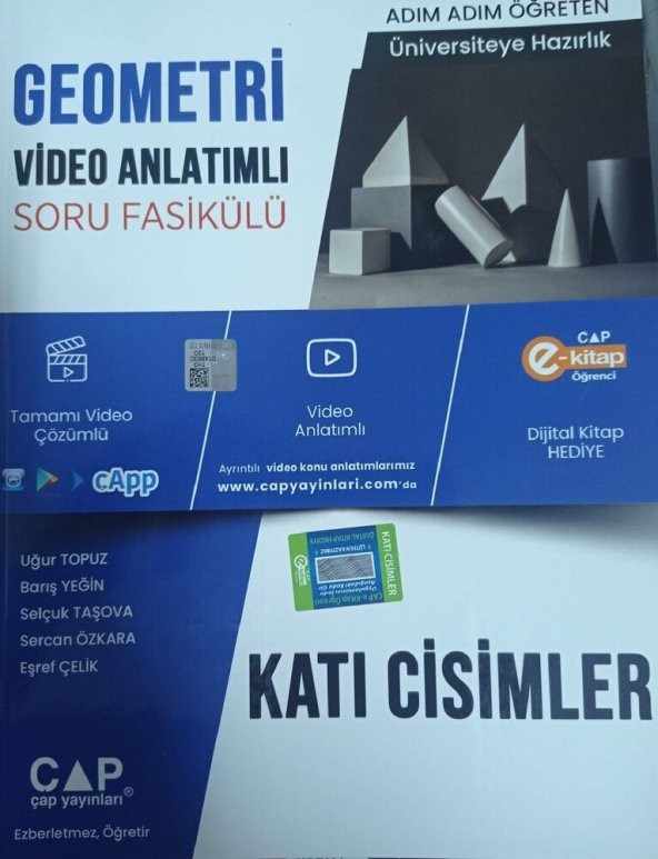 Çap Geometri Katı Cisimler