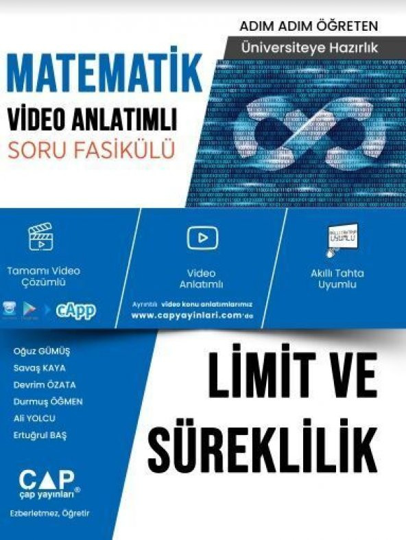 Çap Limit ve Süreklilik Konu Anlatımlı Soru Bankası