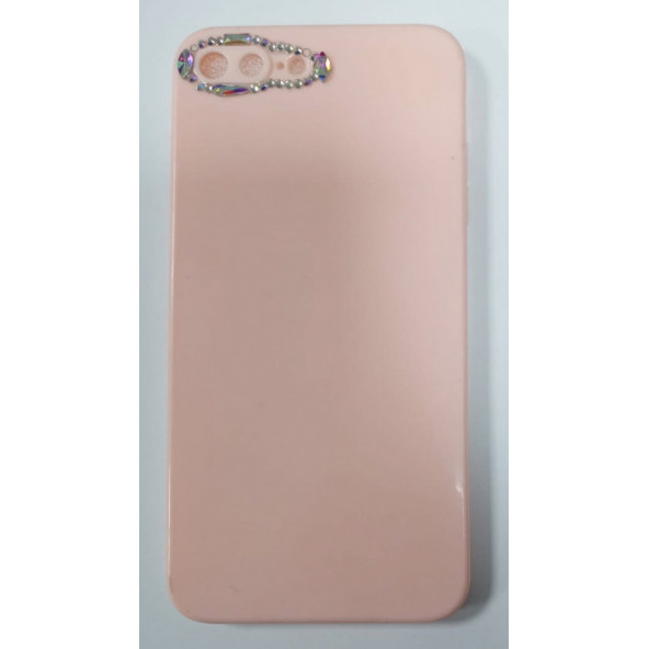 Apple Iphone 7Plus / 8Plus Uyumlu Taşlı Yumusak Slikon Kılıf - Resim 2