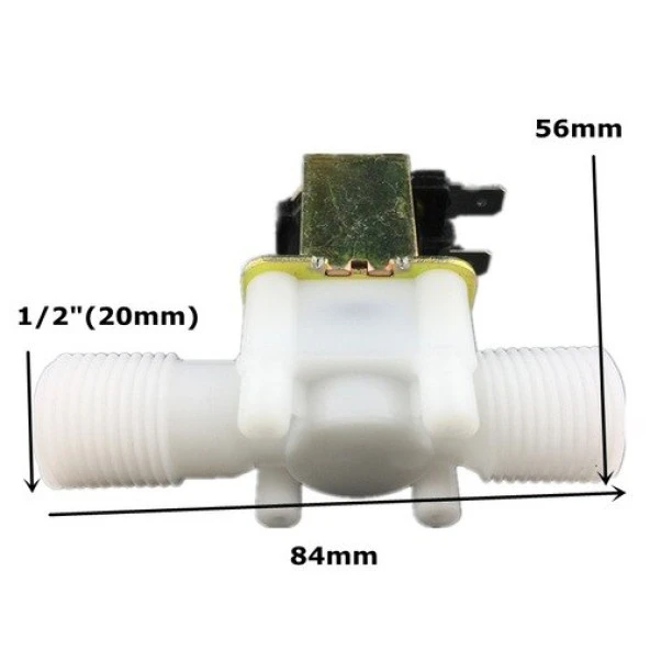 Solenoid Su Valfi 220V Solenoid Valve 1/2 Inch - 4