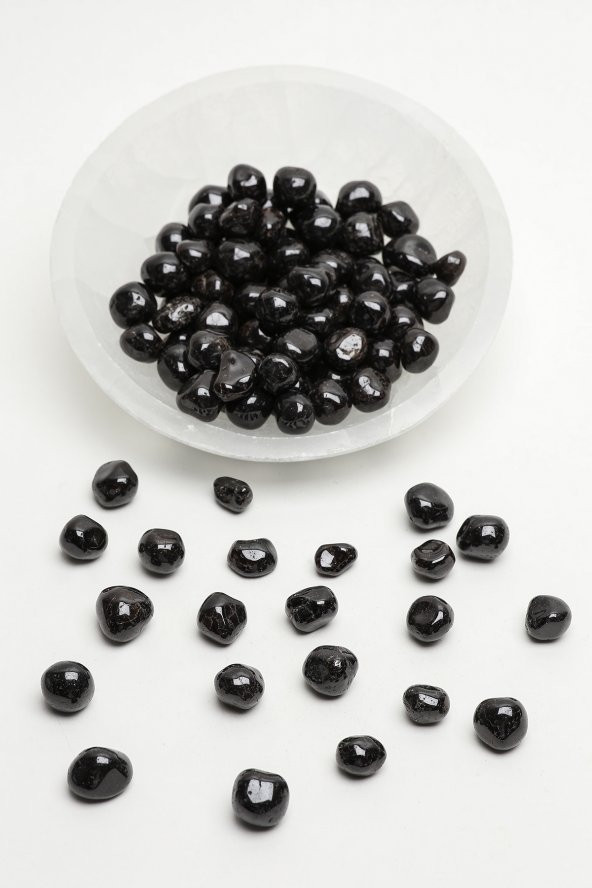 Granat (Lal - Garnet) Doğal Mini Tamburlanmış Tımbıl Taş