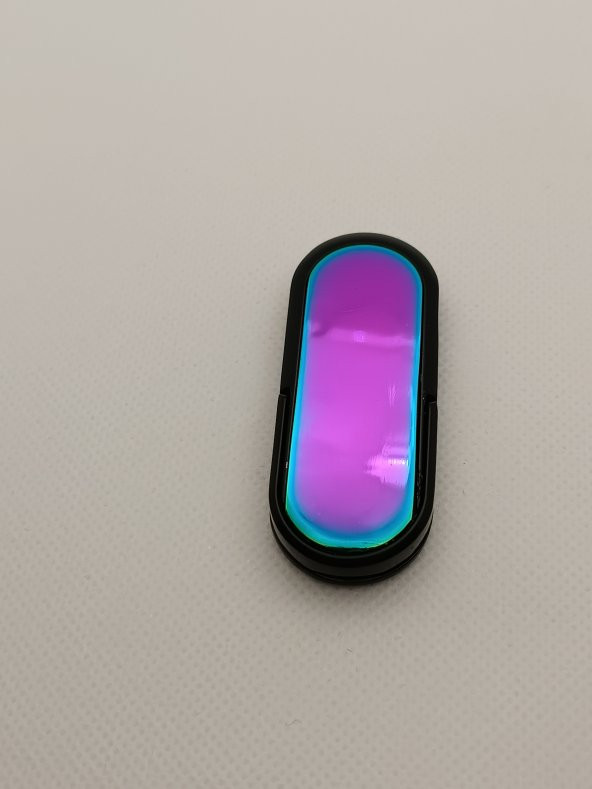 Elektronik Telefon Arkasına Yapışan Yüzüklü Şarjlı Çakmak Coloredice Renk