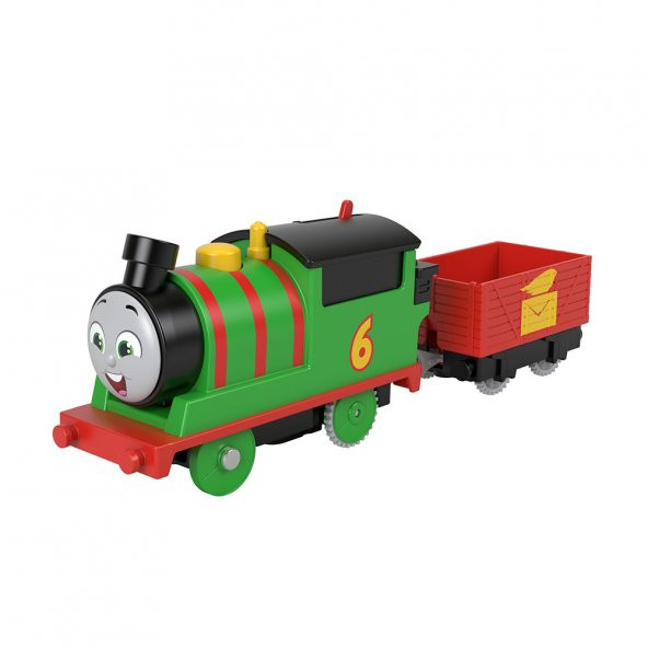 Thomas ve Arkadaşları Motorlu Büyük Tekli Trenler Percy HFX93-HDY60 - 6
