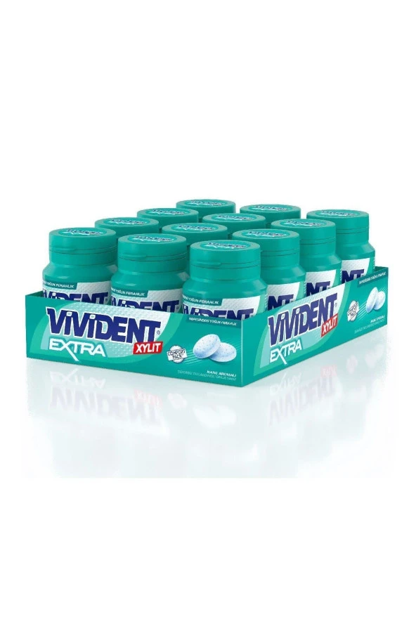 Vivident Comfort Bottle Extra 12 Adet X 66g