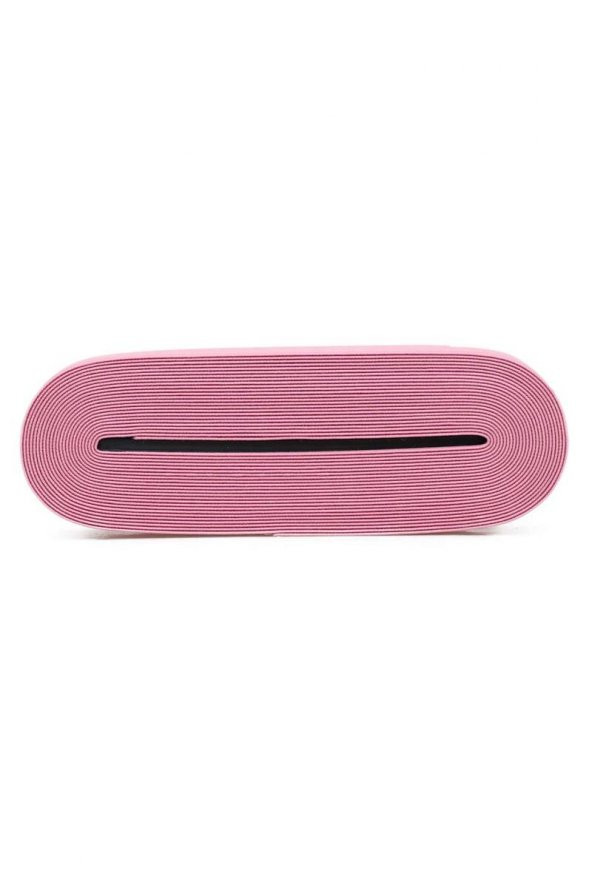 Tek İş Yassı Lastik 3 cm | Pembe - 1
