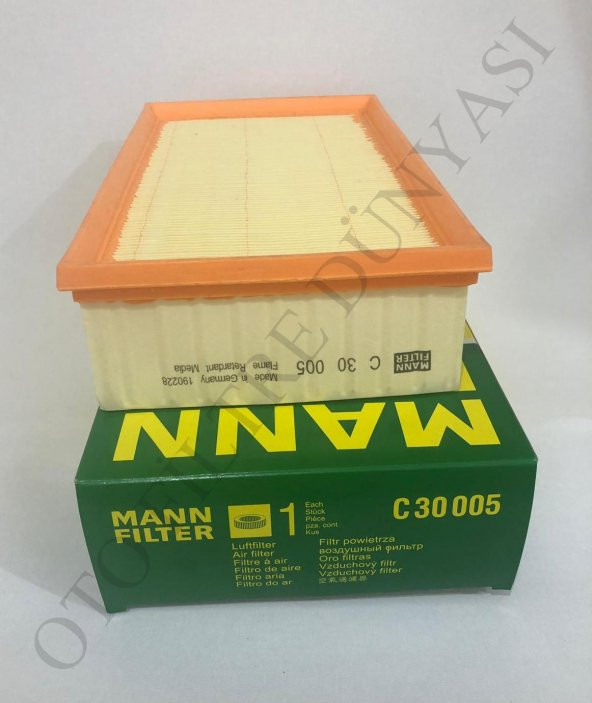 Audi A3 1.6-2.0 Mann Hava Filtresi C30005