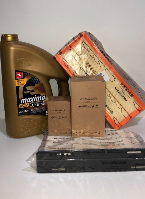 VW CADDY 16TDI-2.0TDI 2015 VE SONRASI FİLTRE ve YAĞ BAKIM SETİ ürün görseli