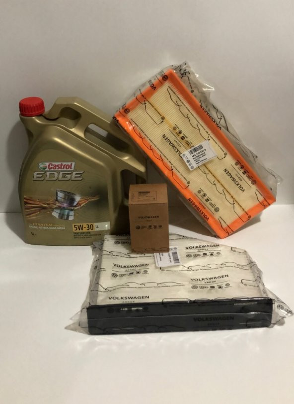 VW CADDY 1.6 TDI 2.0TDI 2004-15 FİLTRE VE YAĞ BAKIM SETİ ürün görseli
