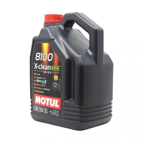 Motul 8100 X-Clean Efe C2/C3 5W-30 Tam Sentetik Motor Yağı 2 x 5 L