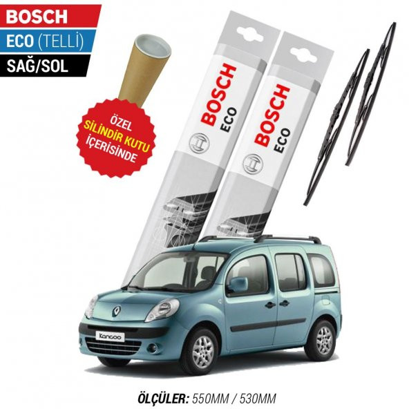 Renault Kangoo Silecek Takımı 2008-2010 Bosch Eco