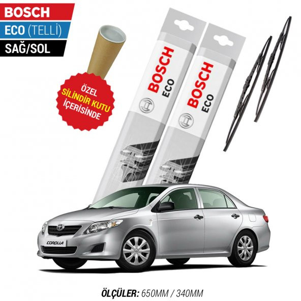 Toyota Corolla Silecek Takımı 2007-2012 Bosch Eco