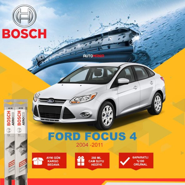 Ford Focus Silecek Takımı 2004-2011 Bosch Aeroeco
