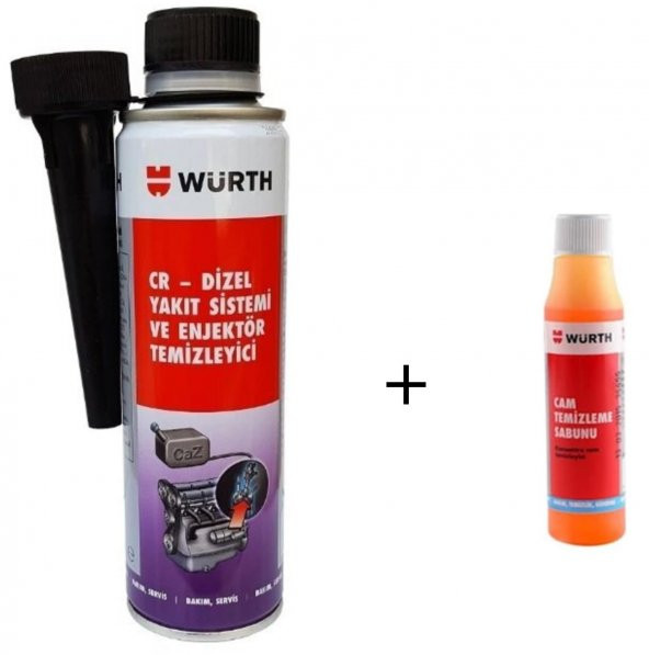 Würth Dizel Enjektör Temzleyici 300 ML