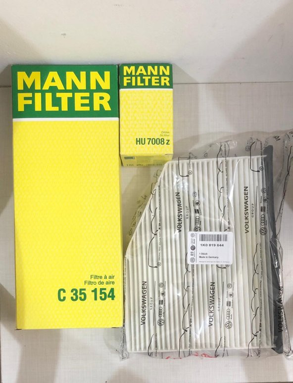 Seat Leon 2.0Tdı Filtre Bakım Seti 3Lü Set 2005-2013 (540120417)