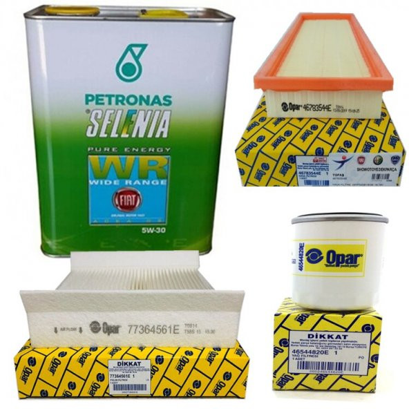 Fiat Fiorino 1.4 57Kw Filtre Set (2008-)