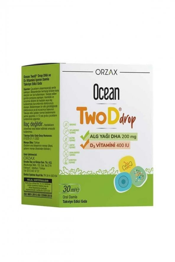Ocean Twod Drop Damla 30 ml