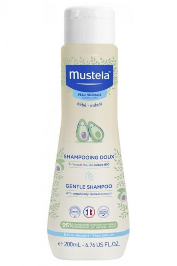 Mustela Baby Gentle Shampoo  200 Ml
