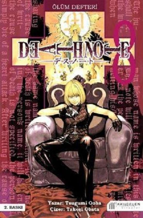 Death Note Ölüm Defteri 8 Akıl Çelen Kitaplar