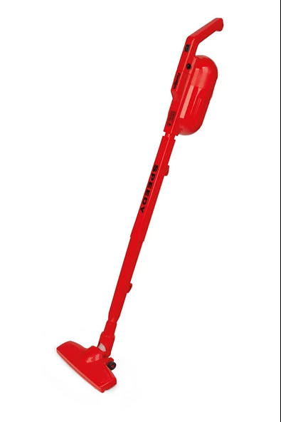 Speedy Pro Dikey Elektrikli Süpürge Torbasız Kullanım 500w Kırmızı - 6