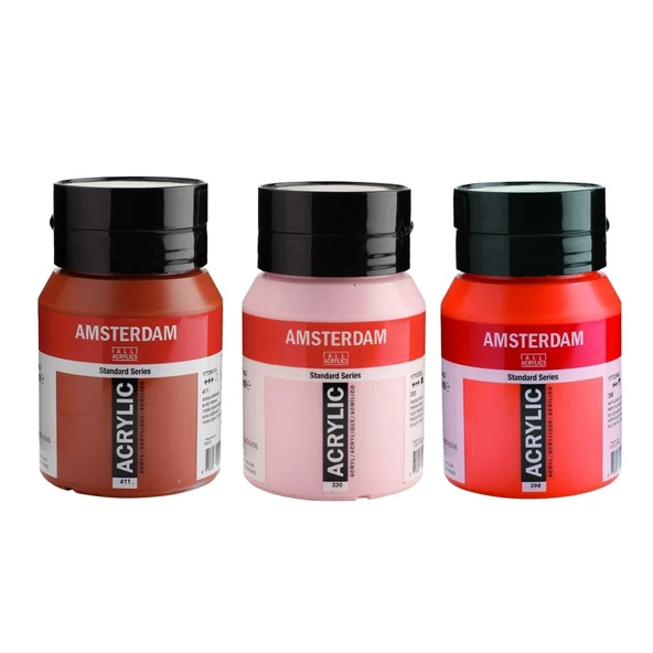 AMSTERDAM AKRİLİK 500 ML 3LÜ SET ürün görseli 1