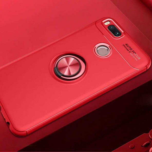 Xiaomi Mi 5X Kılıf Ravel Silikon Kapak - Kırmızı