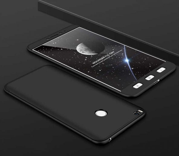 Xiaomi Mi Max 2 Kılıf Ays Kapak - Siyah