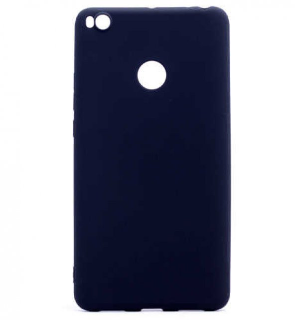 Xiaomi Mi Max 2 Kılıf Premier Silikon Kapak - Siyah