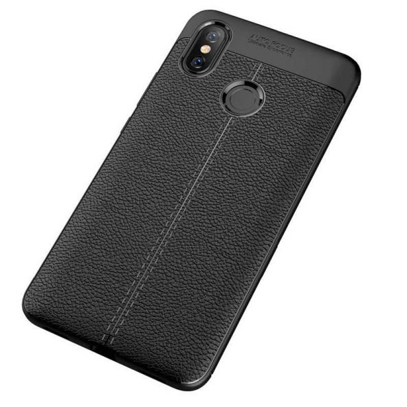 Xiaomi Mi Max 3 Kılıf Niss Silikon Kapak - Siyah