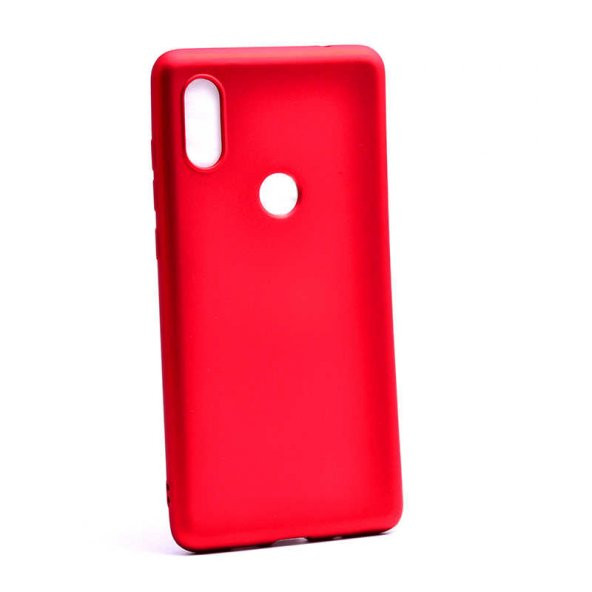 Xiaomi Mi Mix 2S Kılıf Premier Silikon Kapak - Kırmızı