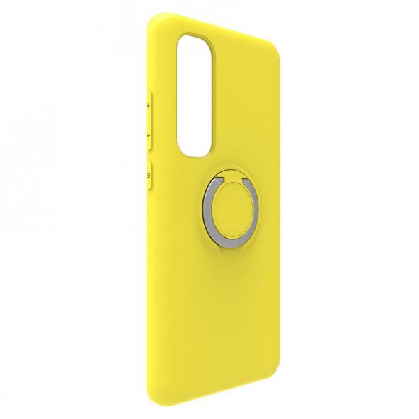 Xiaomi Mi Note 10 Lite Kılıf Plex Kapak - Sarı