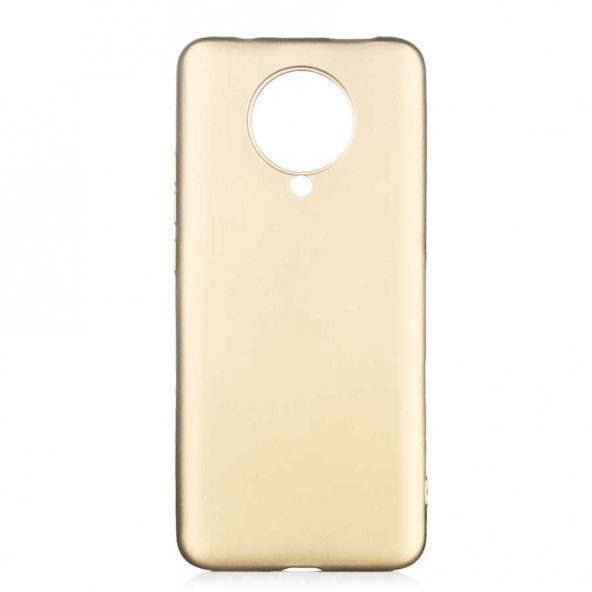 Xiaomi Poco F2 Pro Kılıf Premier Silikon Kapak - Gold