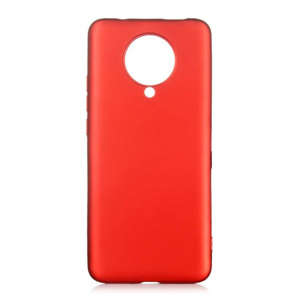Xiaomi Poco F2 Pro Kılıf Premier Silikon Kapak - Kırmızı